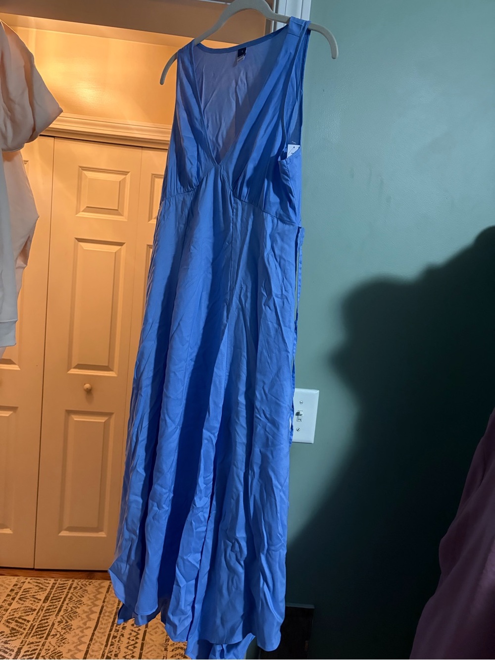 Old Navy Light Blue Sleeveless Maxi Dress